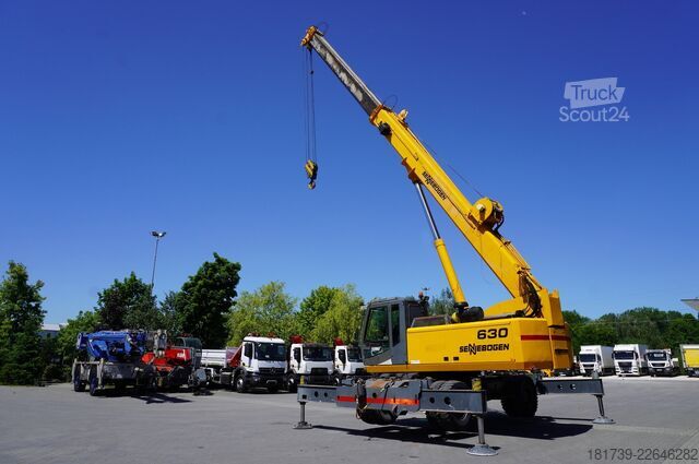 Terenska dvigalka - 4 enote Sennebogen 630 rough terrain crane / 30 m / 30 t