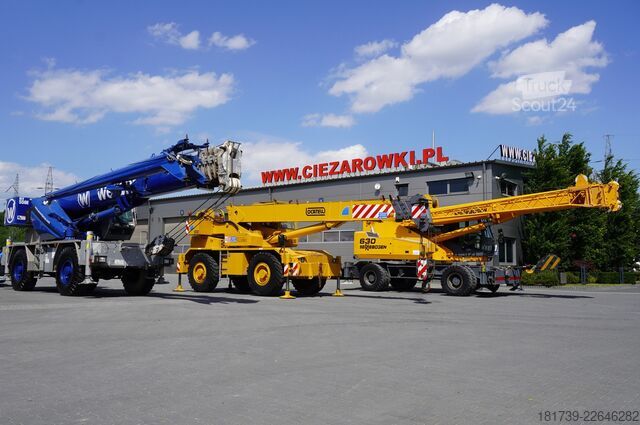 Terenska dvigalka - 4 enote Sennebogen 630 rough terrain crane / 30 m / 30 t