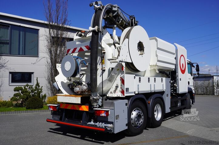 Jäteveden puhdistaja MAN TGM 26.340 E6 / RIVARD sewage cleaner 11