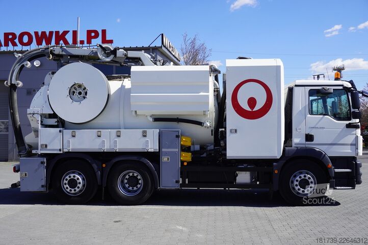 Jäteveden puhdistaja MAN TGM 26.340 E6 / RIVARD sewage cleaner 11