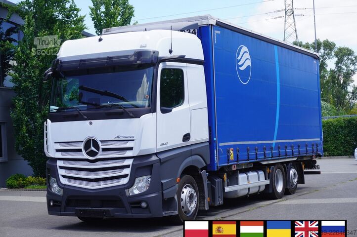 Pressu Mercedes-Benz Actros 2542 MP5 / Curtainsider 19 EPAL/