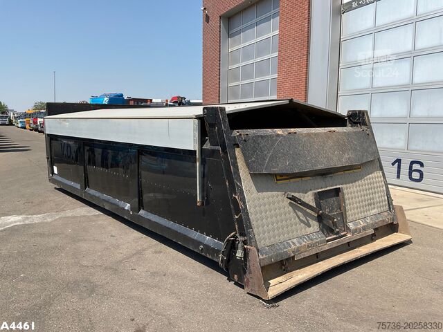 Roll-off-kontti Container 18m³ met milieukleppen 