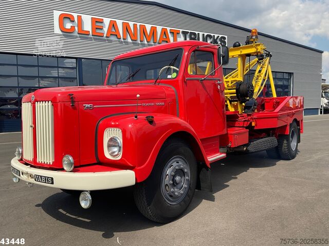 Bergingsvoertuig Scania Vabis L76 Ernest Holmes wrecker