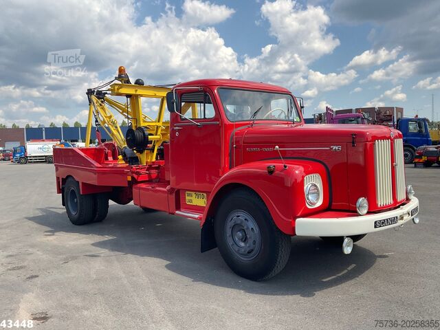 Bergingsvoertuig Scania Vabis L76 Ernest Holmes wrecker