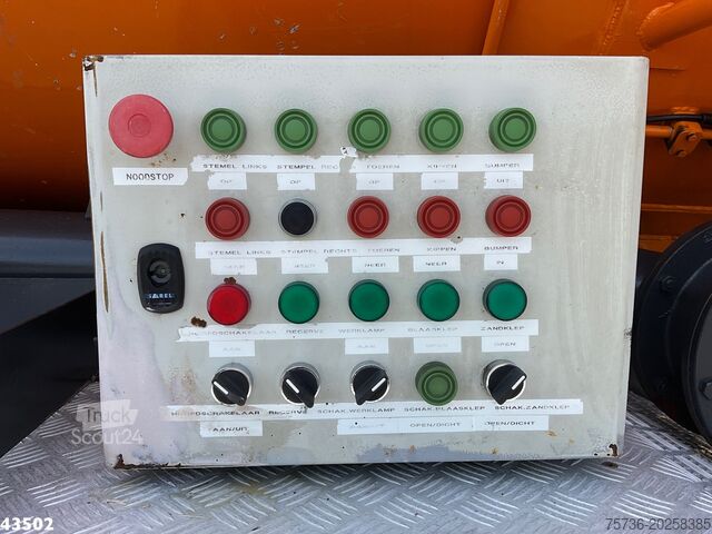 Zuigvoertuig DAF FAX 85 CF 340 Droge stoffen blaas installatie J...