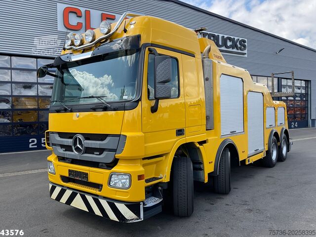 Bergingsvoertuig Mercedes-Benz Actros 4148 K 8x4 Falkom Abschlepp met WSK Just...