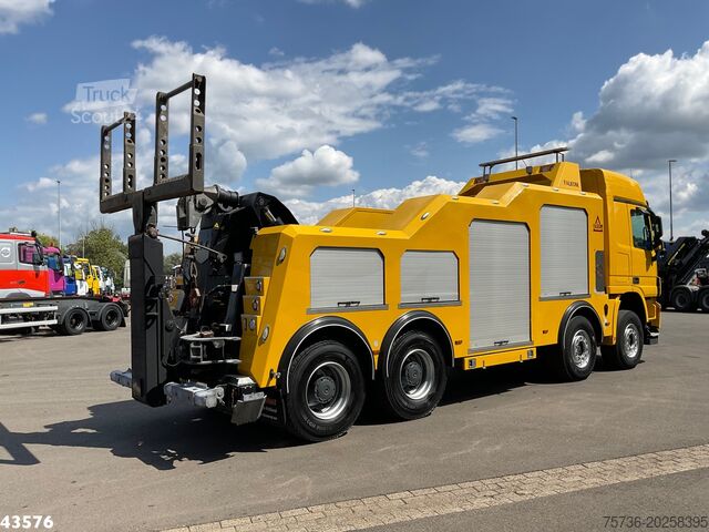 Bergingsvoertuig Mercedes-Benz Actros 4148 K 8x4 Falkom Abschlepp met WSK Just...
