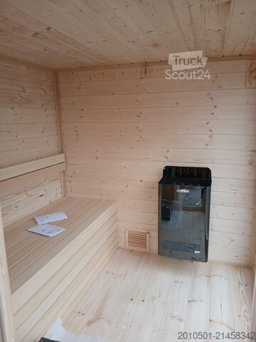 Speciális konténer 6FT Sauna Container Holzsauna Saunacontainer