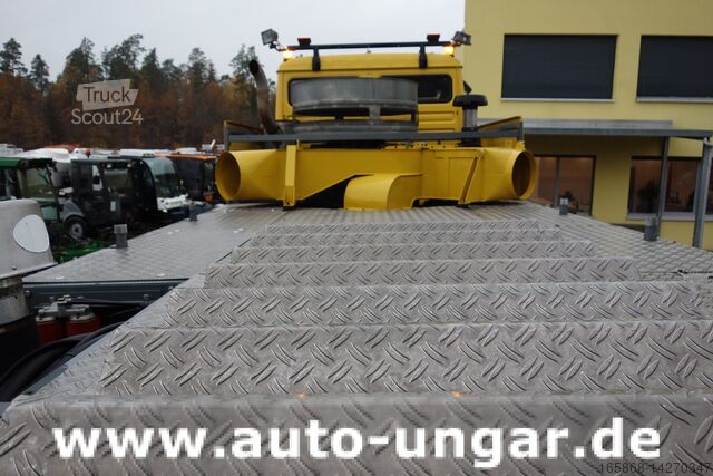 Servizio di movimento stradale MAN Boschung Boschung BJB 8000 Speed Broom 4x4 Offroad Trial Flughafen