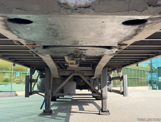 Gesloten oplegger GROENEWEGEN DRO-12-20 GRWO-2001 BPW LIFT+STEERING AXLE DRUM