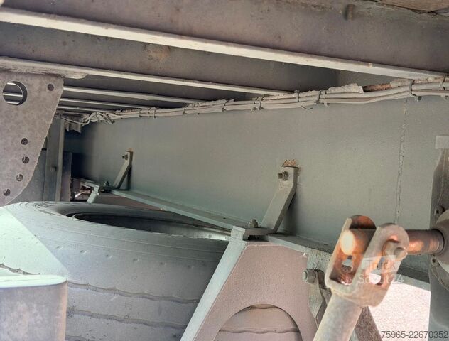 Gesloten oplegger GROENEWEGEN DRO-12-20 GRWO-2001 BPW LIFT+STEERING AXLE DRUM