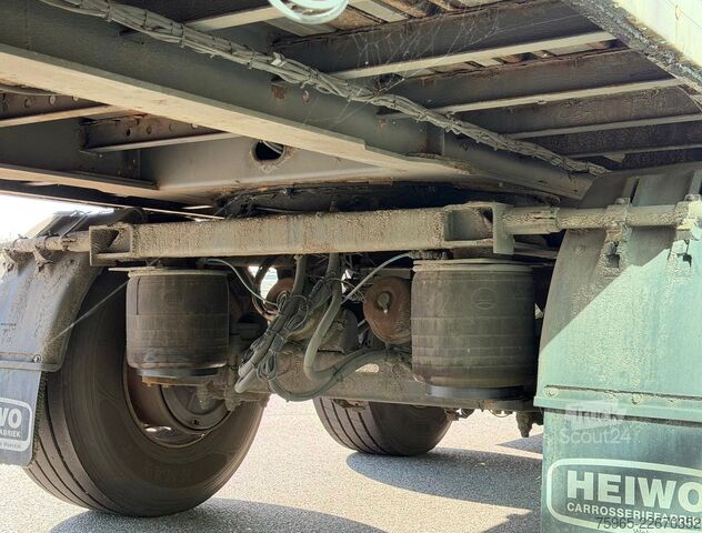 Gesloten oplegger GROENEWEGEN DRO-12-20 GRWO-2001 BPW LIFT+STEERING AXLE DRUM