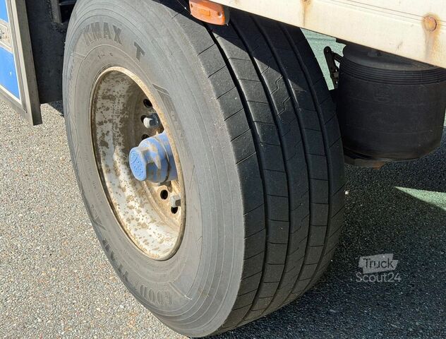 Gesloten oplegger GROENEWEGEN DRO-12-20 GRWO-2001 BPW LIFT+STEERING AXLE DRUM