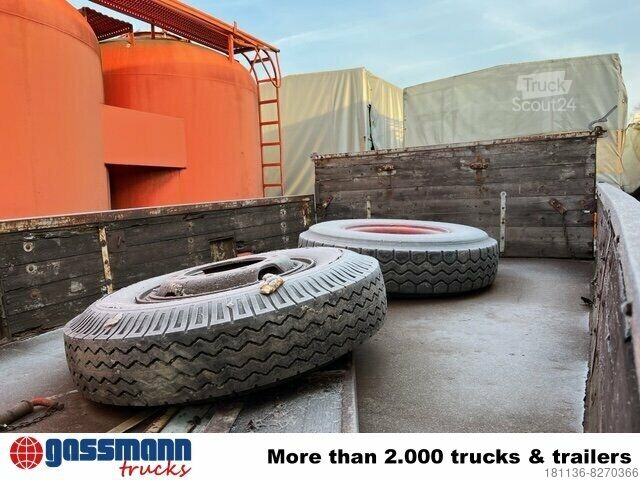 Тристранен самосвален ремарке  Gummiwagen 2-Seiten-Kippanhänger