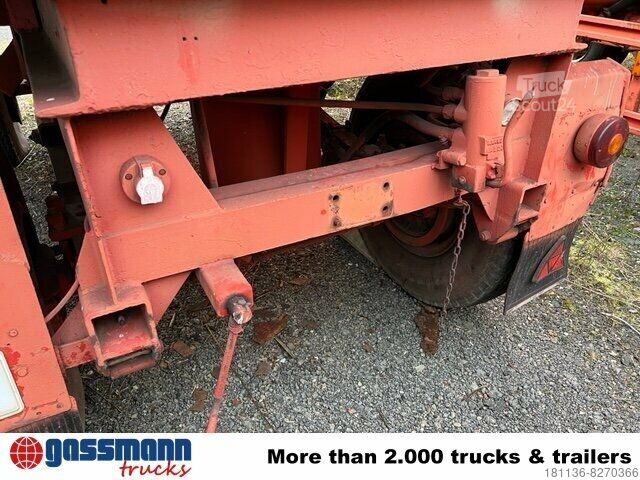 Тристранен самосвален ремарке  Gummiwagen 2-Seiten-Kippanhänger