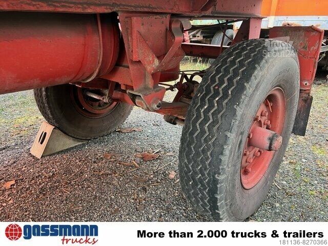 Тристранен самосвален ремарке  Gummiwagen 2-Seiten-Kippanhänger