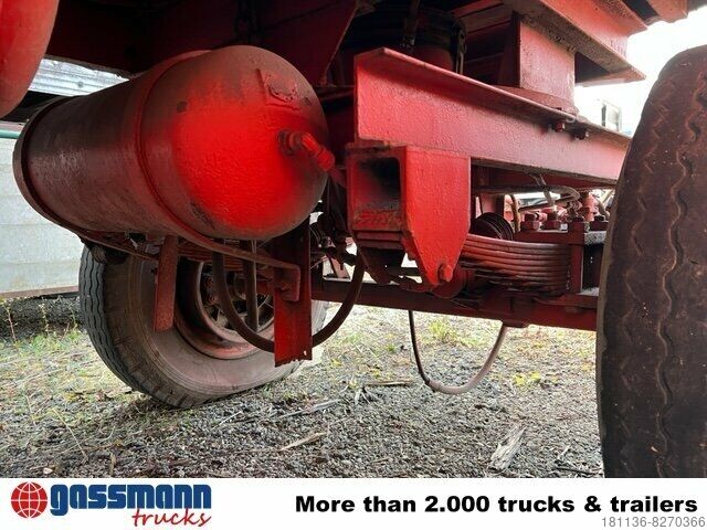 Тристранен самосвален ремарке  Gummiwagen 2-Seiten-Kippanhänger