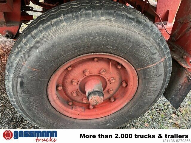 Тристранен самосвален ремарке  Gummiwagen 2-Seiten-Kippanhänger