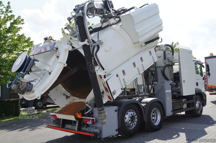 ΒΟΥΚΟ MAN TGM 26.340 E6 / RIVARD sewage cleaner