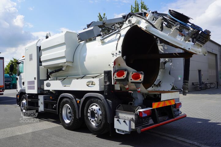 ΒΟΥΚΟ MAN TGM 26.340 E6 / RIVARD sewage cleaner