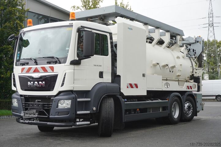 ВУКО MAN TGS 26.360 E6/RIVARD sewage cleaner 18m3
