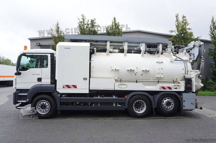 ΒΟΥΚΟ MAN TGS 26.360 E6/RIVARD sewage cleaner 18m3