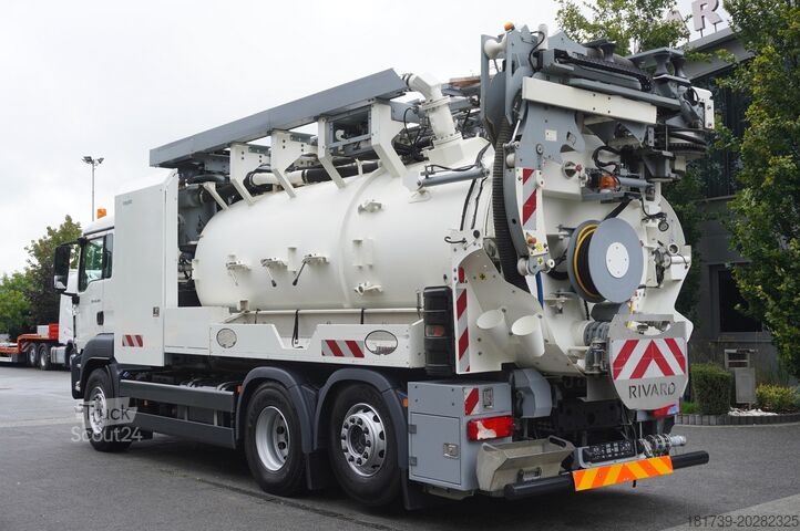 ΒΟΥΚΟ MAN TGS 26.360 E6/RIVARD sewage cleaner 18m3