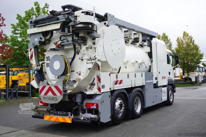ΒΟΥΚΟ MAN TGS 26.360 E6/RIVARD sewage cleaner 18m3