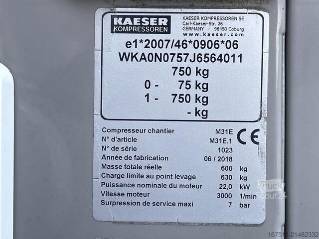 Verdichter Kaeser M 31 E