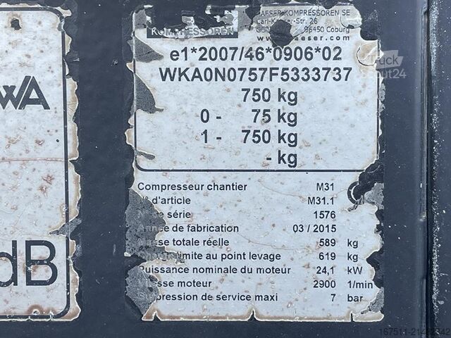 Verdichter Kaeser M 31