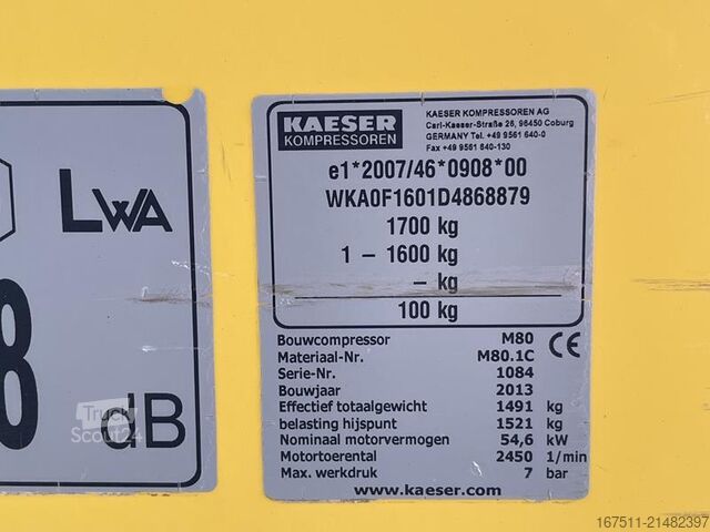 Verdichter Kaeser M 80 - N