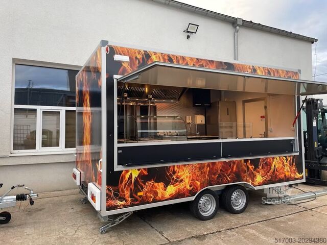 Remorque de vente, DISPONIBLE IMMÉDIATEMENT! NEU Dönergrill, SOFORT VERFÜGBAR!