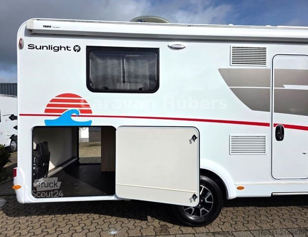Camper semintegrato SUNLIGHT T 69LC - Queensbett - 1. Hand - Solar - Klima