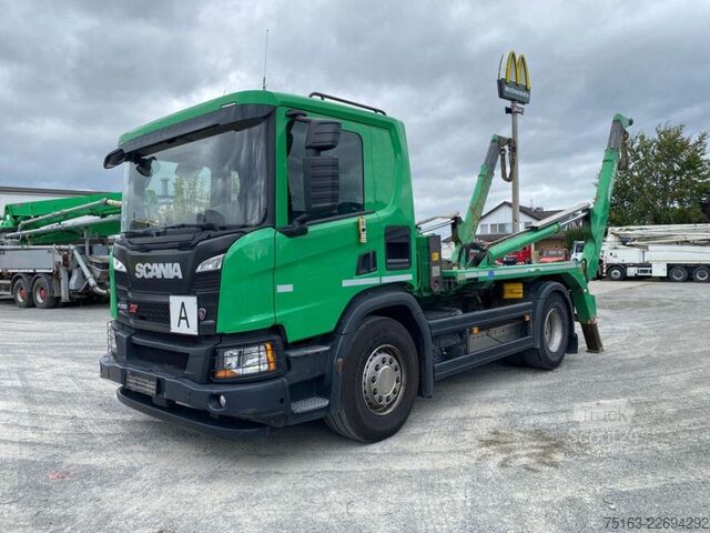 Camion benne SCANIA P 280 4x2 Absetzkipper Meiller Funk Euro 6D