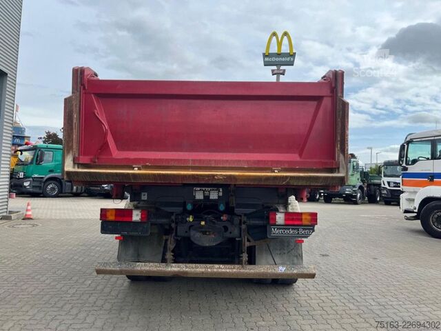 Camion-benne tricar MERCEDES-BENZ Actros 3346 K 6x4 3-Achs Kipper Dautel 33to.Chas