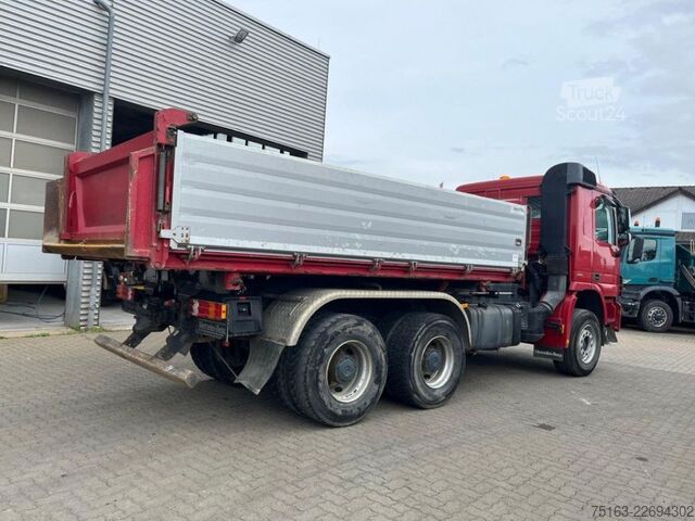 Camion-benne tricar MERCEDES-BENZ Actros 3346 K 6x4 3-Achs Kipper Dautel 33to.Chas