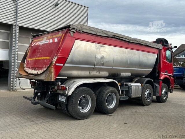 Camion benne MERCEDES-BENZ Arocs 3245 K 4 Achs Muldenkipper Meiller Thermo