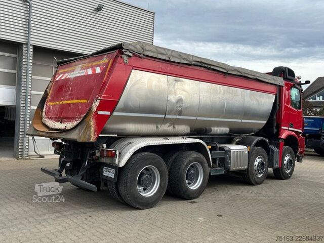 Camion benne MERCEDES-BENZ Arocs 3245 K 4 Achs Muldenkipper Meiller Thermo