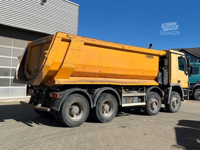 Camion benne MERCEDES-BENZ Actros 4141 K 8x4 4 Achs Muldenkipper Carnehl De