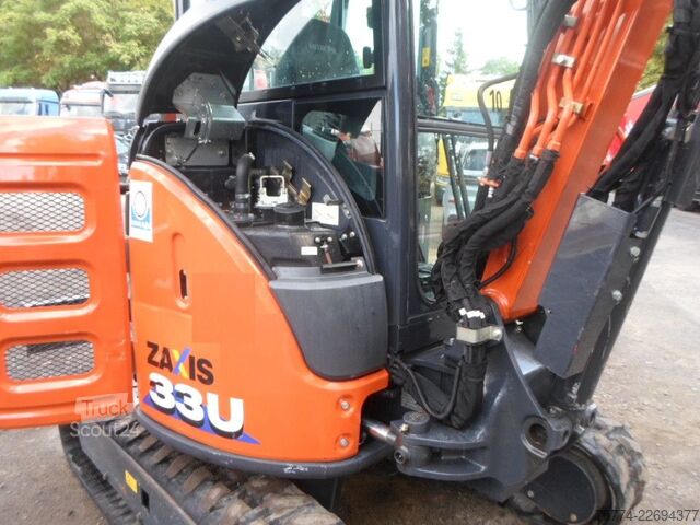 Minigraafmachine HITACHI ZX 33 U-6-CLR
