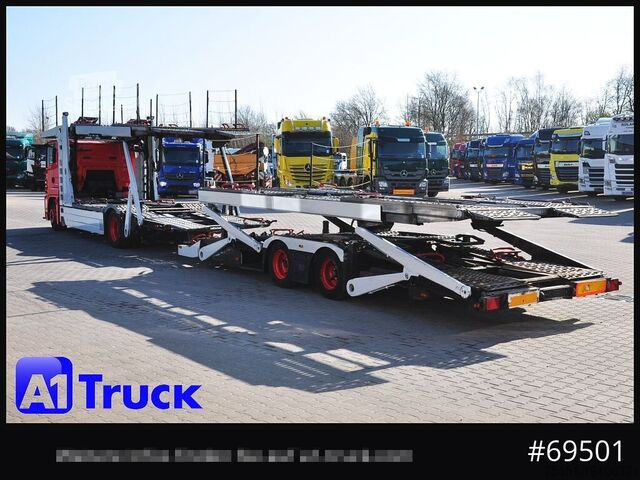 Autodraagtruck MAN 18.400 TGX, Autotransporter Kässbohrer,
