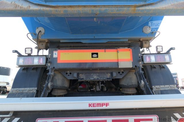 Semi-remorque benne KEMPF SKM 31/2, Stahl, hydr. Klappe, Cramaro,Luft-Lift