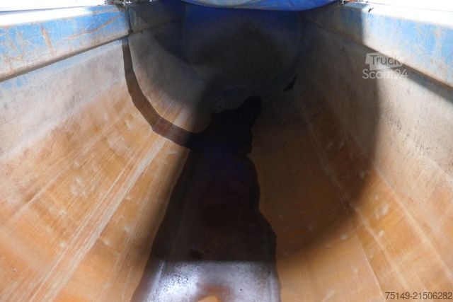 Semi-remorque benne KEMPF SKM 31/2, Stahl, hydr. Klappe, Cramaro,Luft-Lift