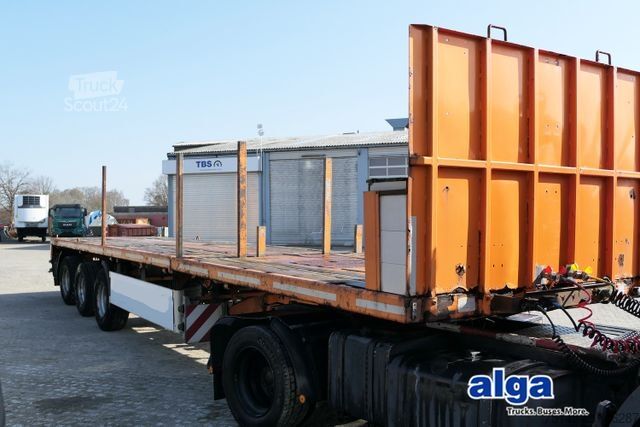 Naczepa otwarta FAYMONVILLE SPZ-3A Plattform, ausziehbar auf 21m, Gelenkt