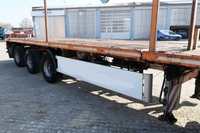 Naczepa otwarta FAYMONVILLE SPZ-3A Plattform, ausziehbar auf 21m, Gelenkt