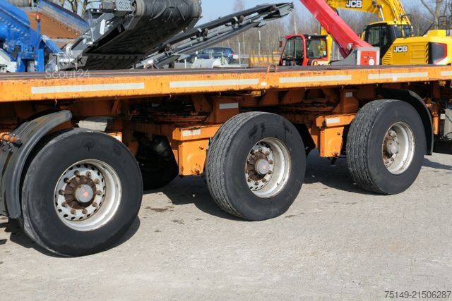 Naczepa otwarta FAYMONVILLE SPZ-3A Plattform, ausziehbar auf 21m, Gelenkt