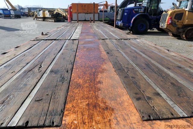 Naczepa otwarta FAYMONVILLE SPZ-3A Plattform, ausziehbar auf 21m, Gelenkt