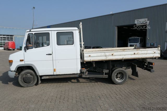 Tre-vejs tippevogn MERCEDES-BENZ 614 D Vario 4x2, DOKA, Meiller, 2x AHK, 147tkm