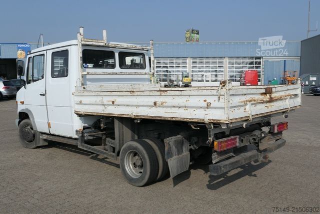 Tre-vejs tippevogn MERCEDES-BENZ 614 D Vario 4x2, DOKA, Meiller, 2x AHK, 147tkm