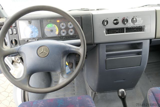 Trijų pusių savivartis furgonas MERCEDES-BENZ 614 D Vario 4x2, DOKA, Meiller, 2x AHK, 147tkm